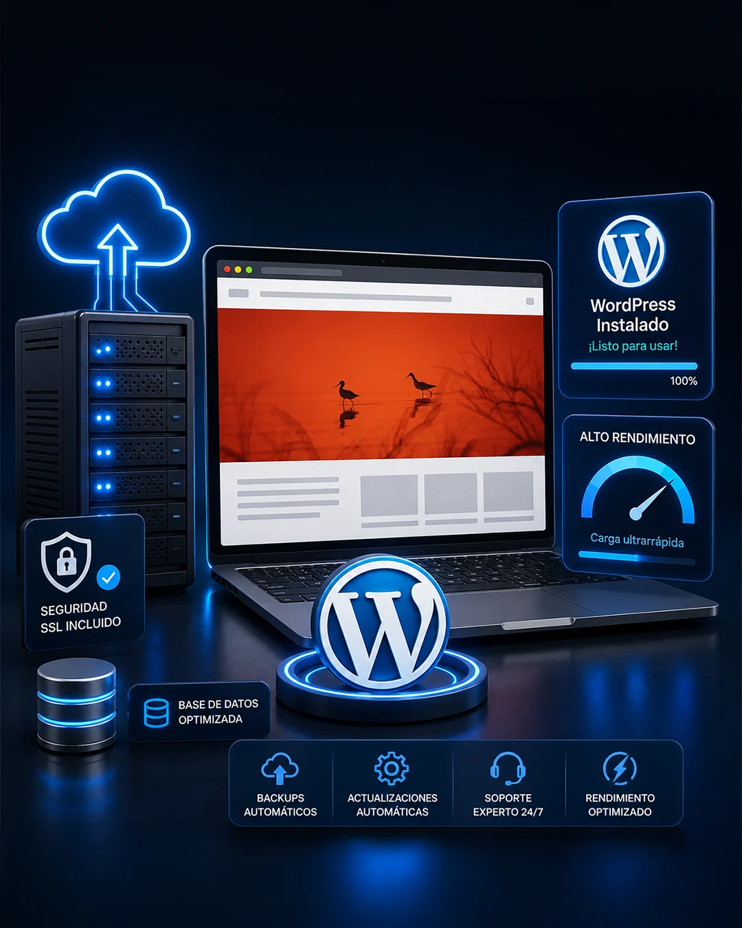 Hosting Completo Wordpress Base