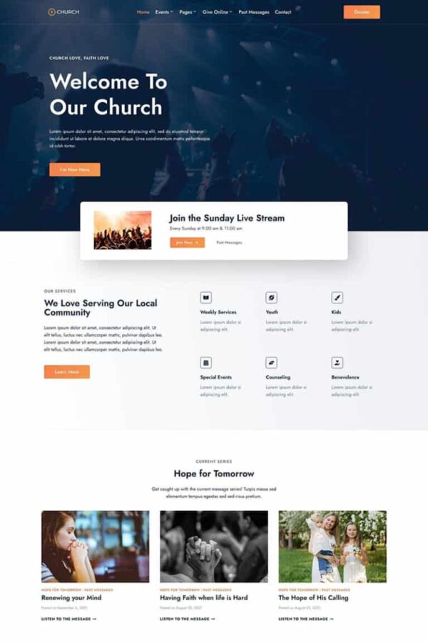 Sitio / Tienda Iglesia