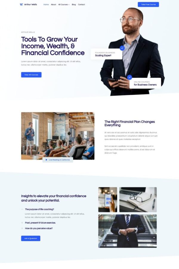 Sitio / Tienda Servicios Financieros
